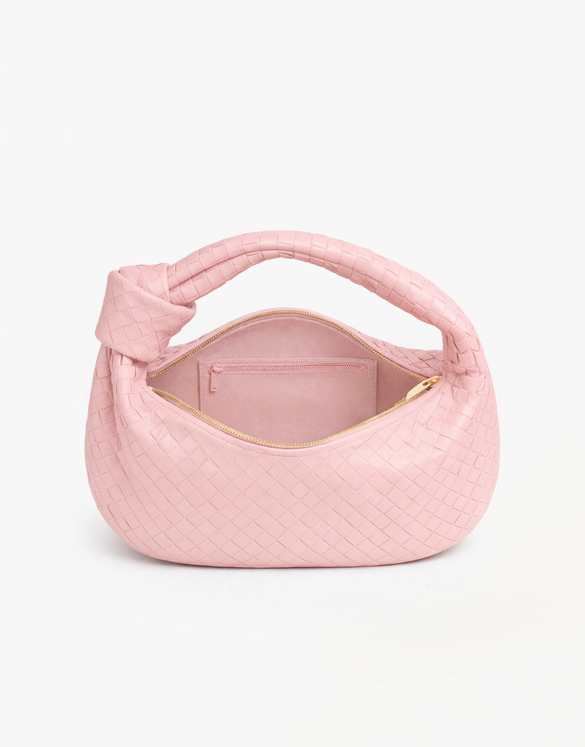 Light Pink Large Wide Braided - Bag
