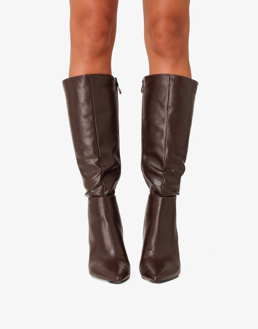 SCHOENEN-DONKERBRUINE-PU-LEREN-HOGE-HAK-LAARZEN_23f86b45-ec26-4c9b-9c2d-082ca61fc4fb