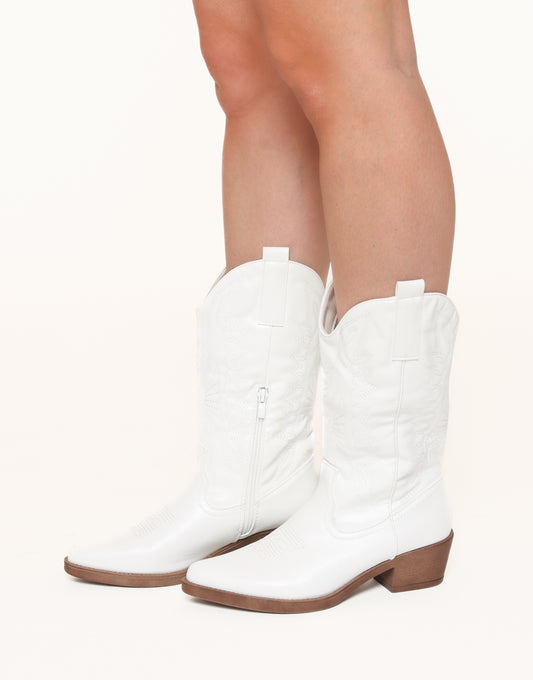 White Cowboy - Boots