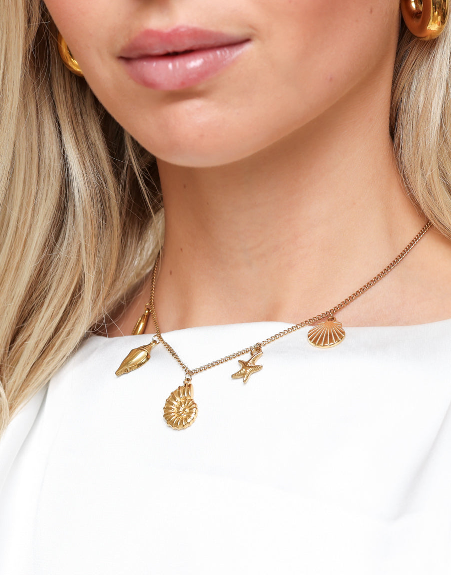  Analyzing image    SIERADEN-GOUDEN-ZEEBEDELS-KETTING