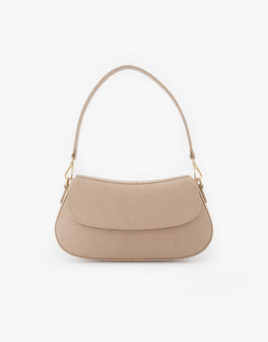 Taupe Elegante leather - Bag