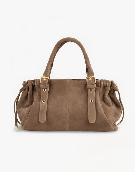 Taupe Suede City - Bag