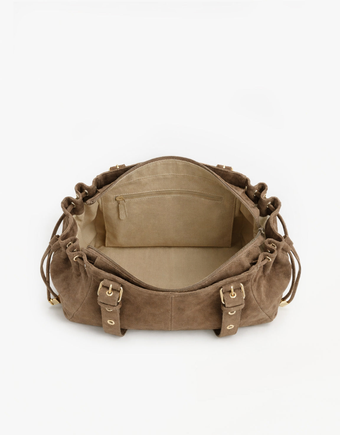 Taupe Suede City - Bag