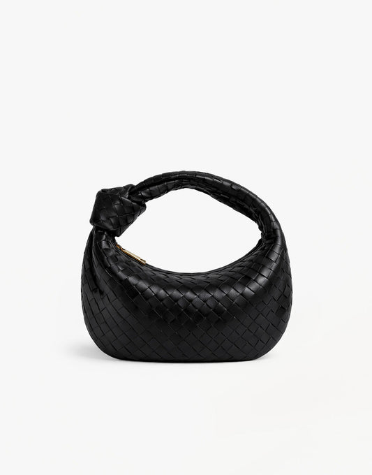 Black Medium Braided - Bag