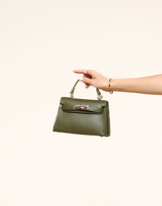 Army Groene Gouden Detail - Tas - Olivia & Kate