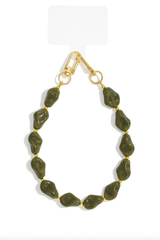 Army Groene Kristallen - Telefoonkoord - Olivia & Kate