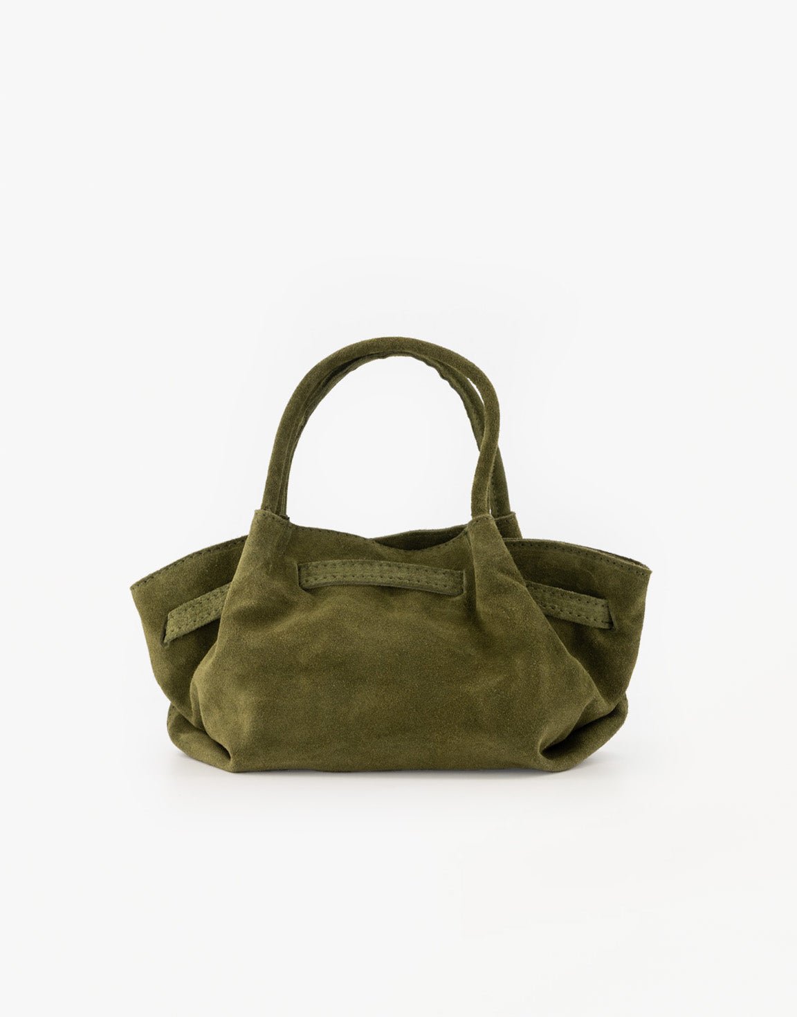 Army Groene Suede Shopper - Tas - Olivia & Kate