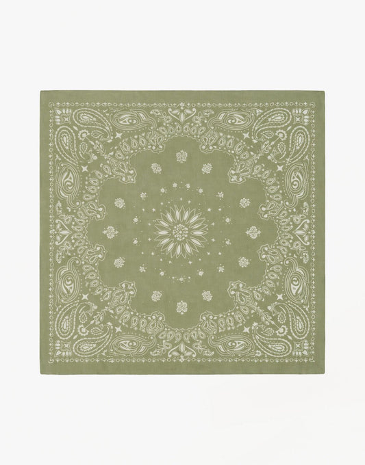 Army Groene Zijden - Bandana - Olivia & Kate