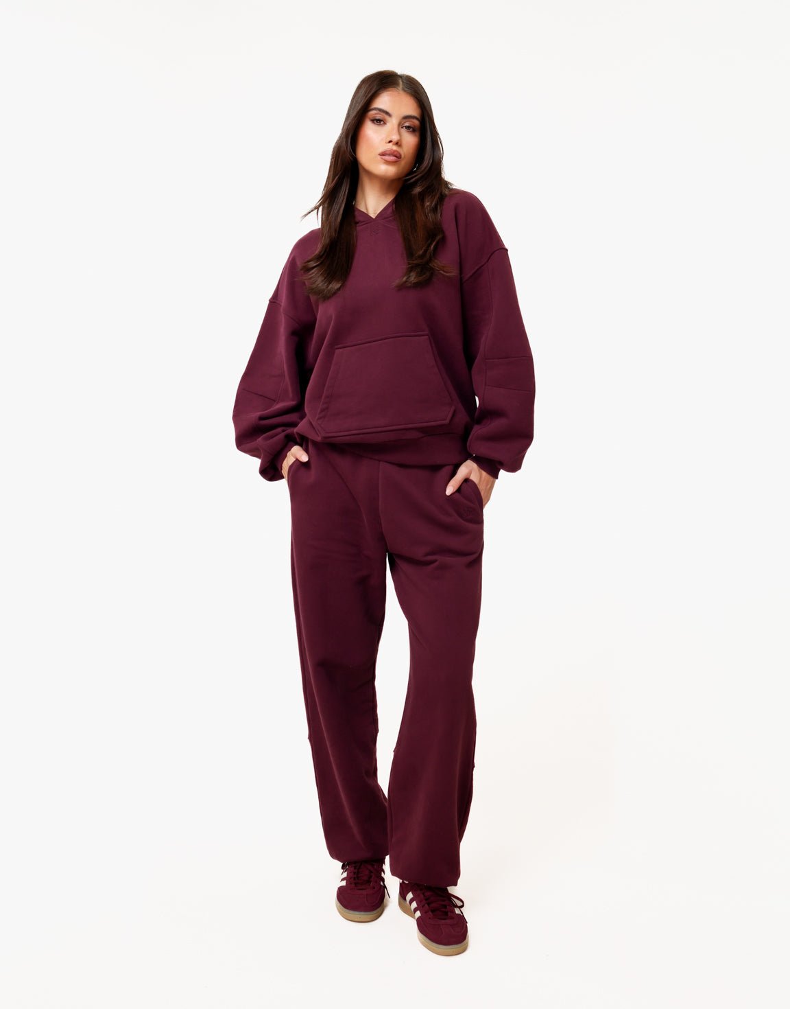 Aubergine Jogging - Broek - Olivia & Kate