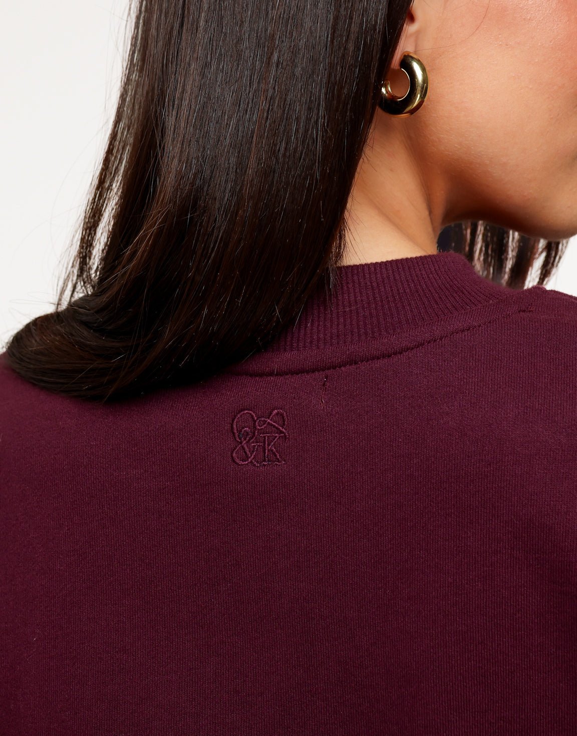 Aubergine Jogging LS - Vest - Olivia & Kate