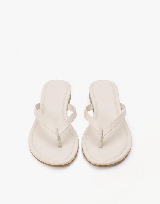 Beige Basic - Teenslippers - Olivia & Kate