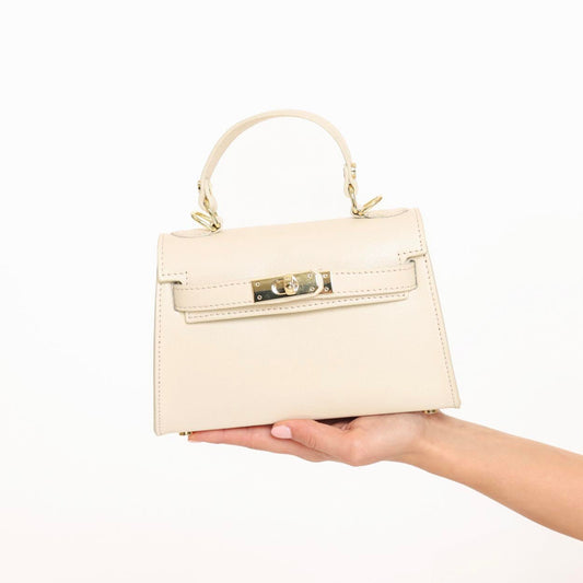 Beige Gouden Details - Tas - Olivia & Kate