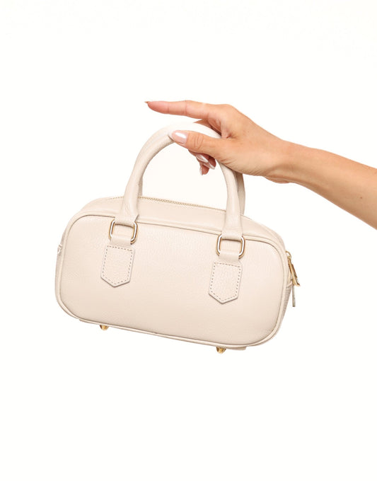 Beige Kleine Ovale - Tas - Olivia & Kate
