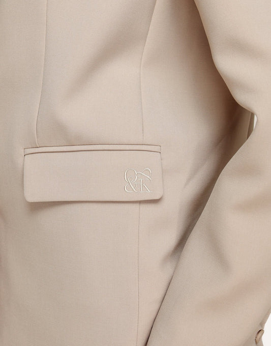 Beige Rechte O&K - Set - Olivia & Kate