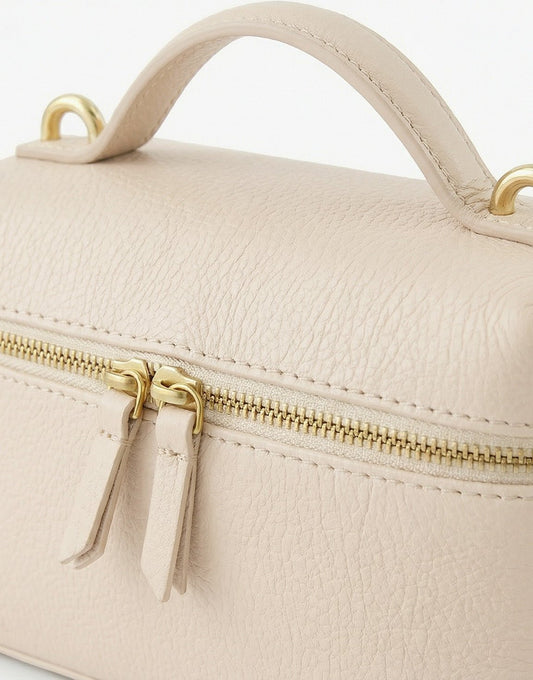 Beige Rechthoekige - Tas - Olivia & Kate