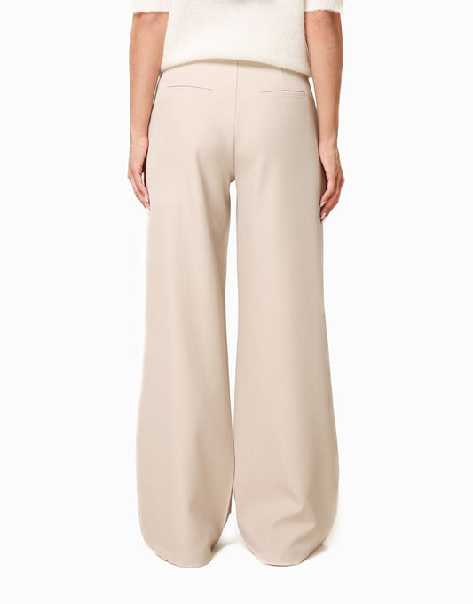 Beige Wijde Classic Rug Riem Detail - Set - Olivia & Kate