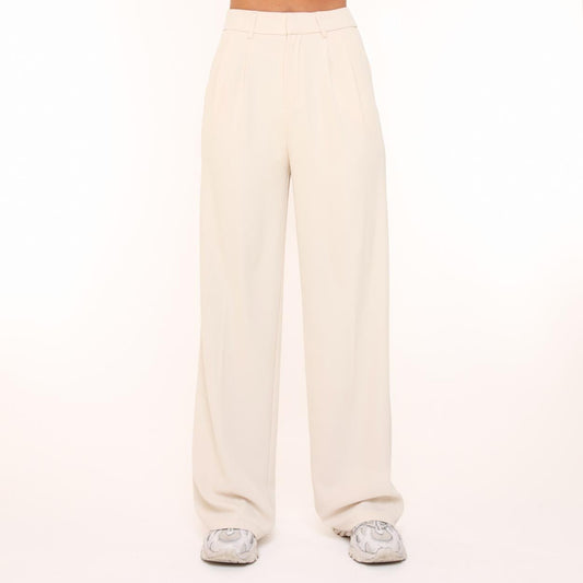 Beige Wijde - Pantalon - Olivia & Kate