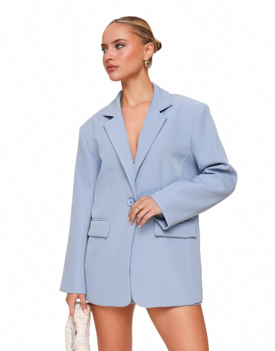 Blauwe Lange Zomer - Blazer - Olivia & Kate