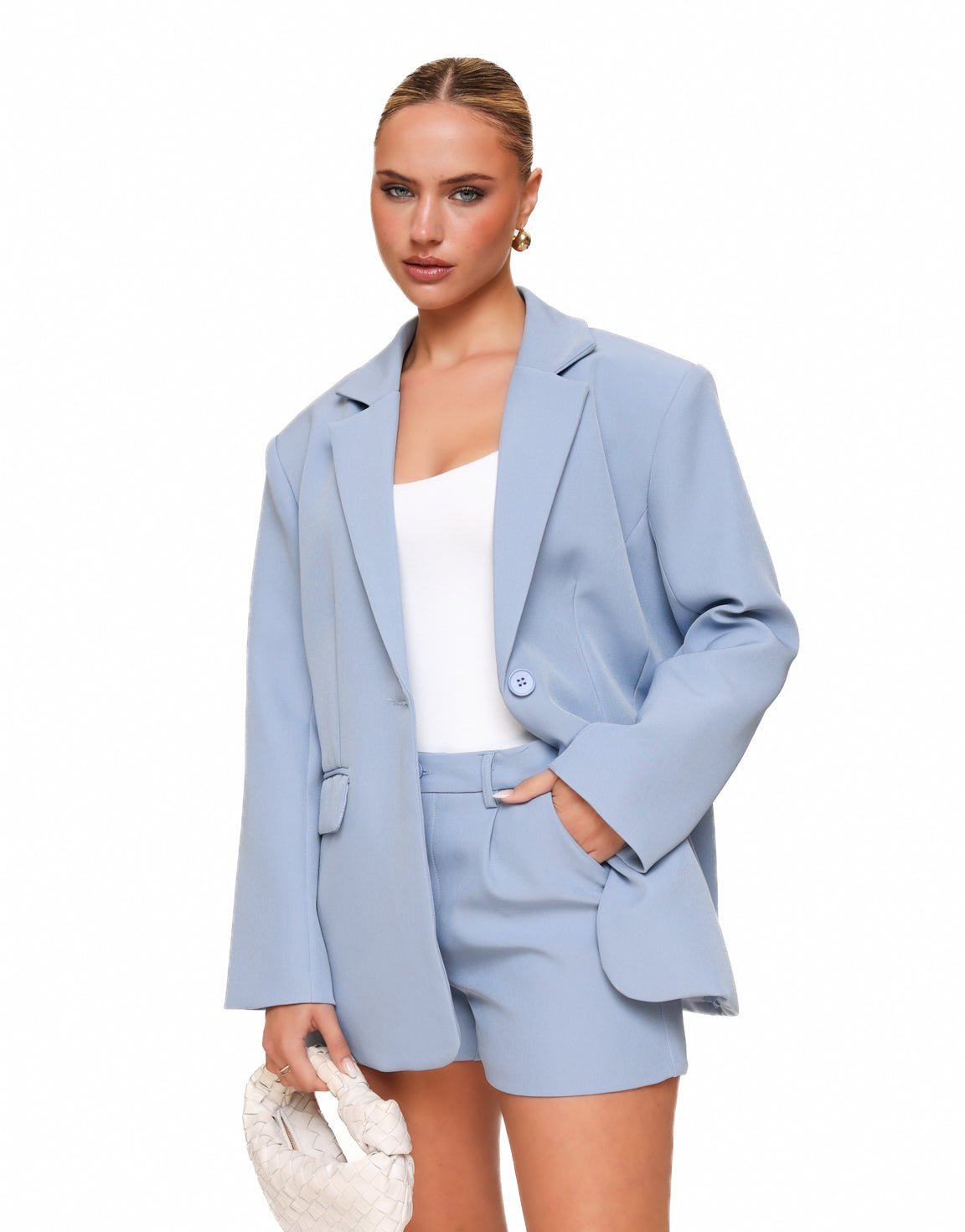 Blauwe Lange Zomer - Blazer - Olivia & Kate