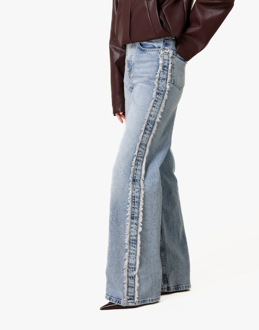 Blauwe Wijde Detail - Spijkerbroek - Olivia & Kate