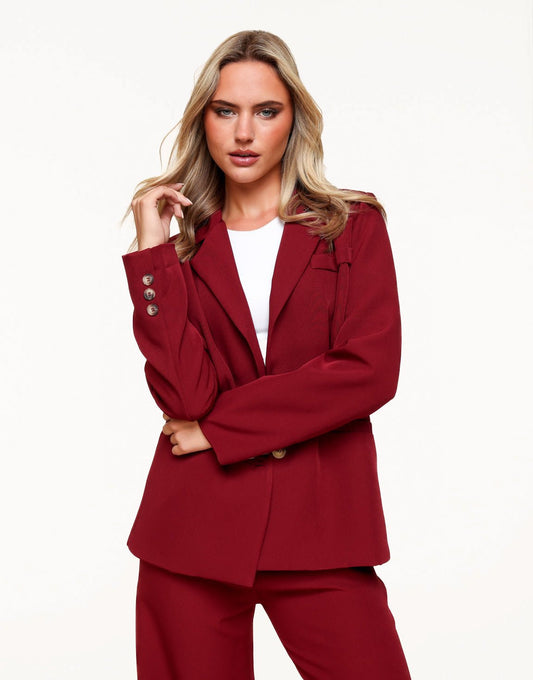 Bordeaux Edit - Blazer - Olivia & Kate