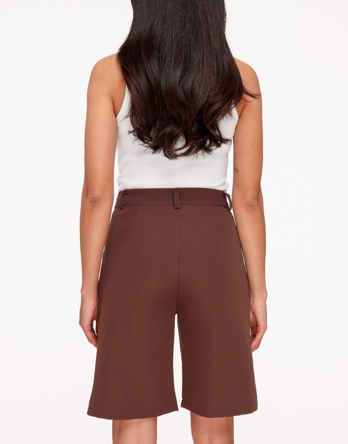 Bruine Basic Lange - Short - Olivia & Kate