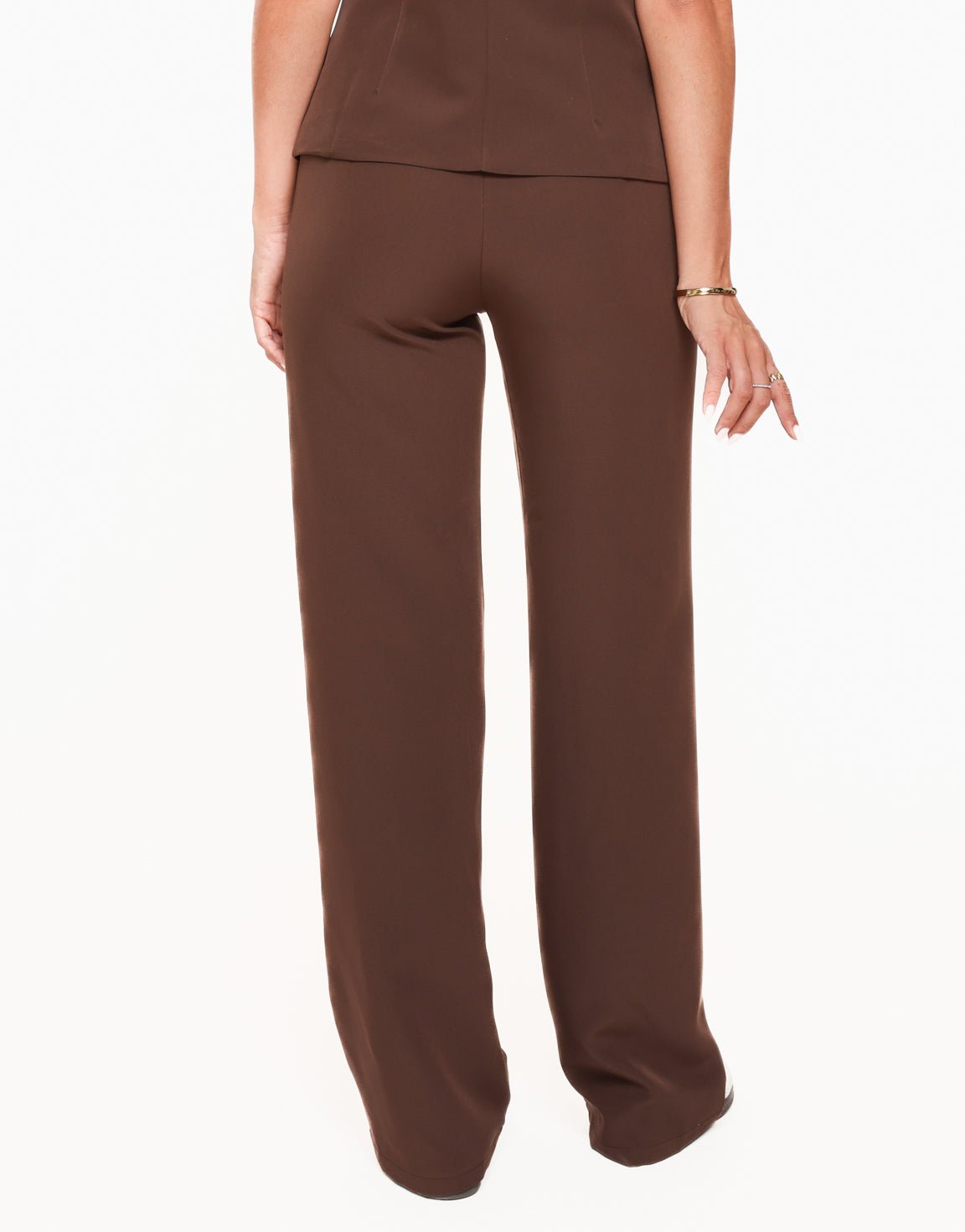Bruine Basic - Pantalon - Olivia & Kate