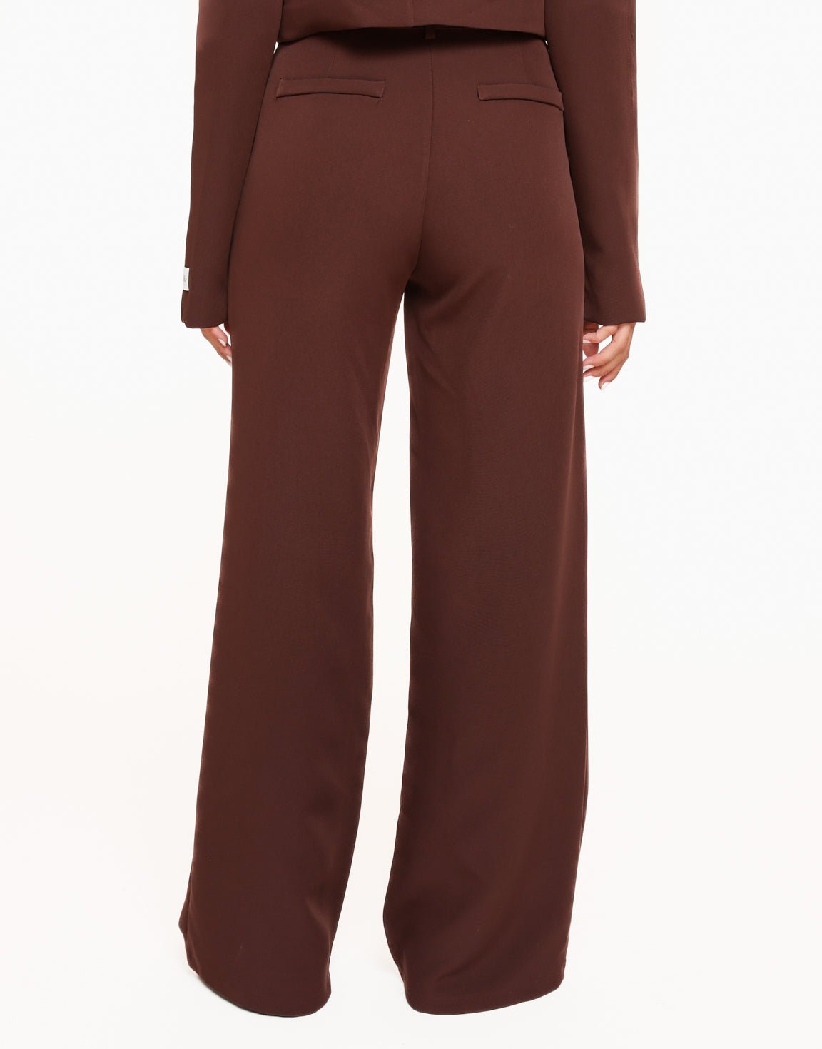 Bruine F/W Edit Hoge Taille - Pantalon - Olivia & Kate