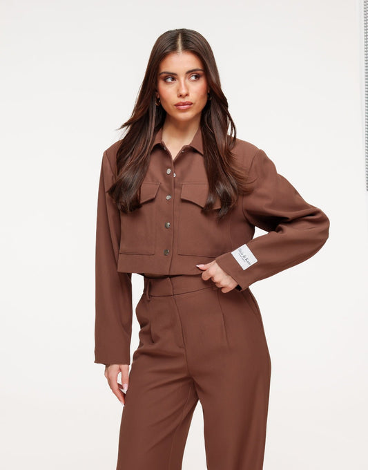 Bruine Studio Cropped - Jasje - Olivia & Kate