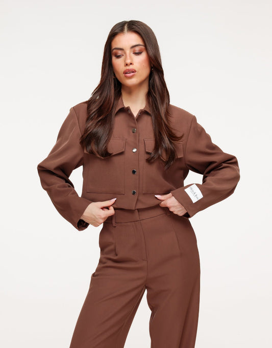 Bruine Studio Cropped - Jasje - Olivia & Kate