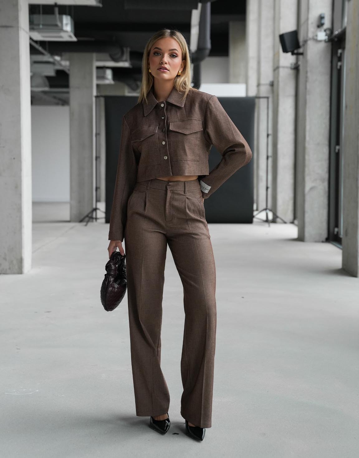 Bruine STUDIO - Pantalon - Olivia & Kate