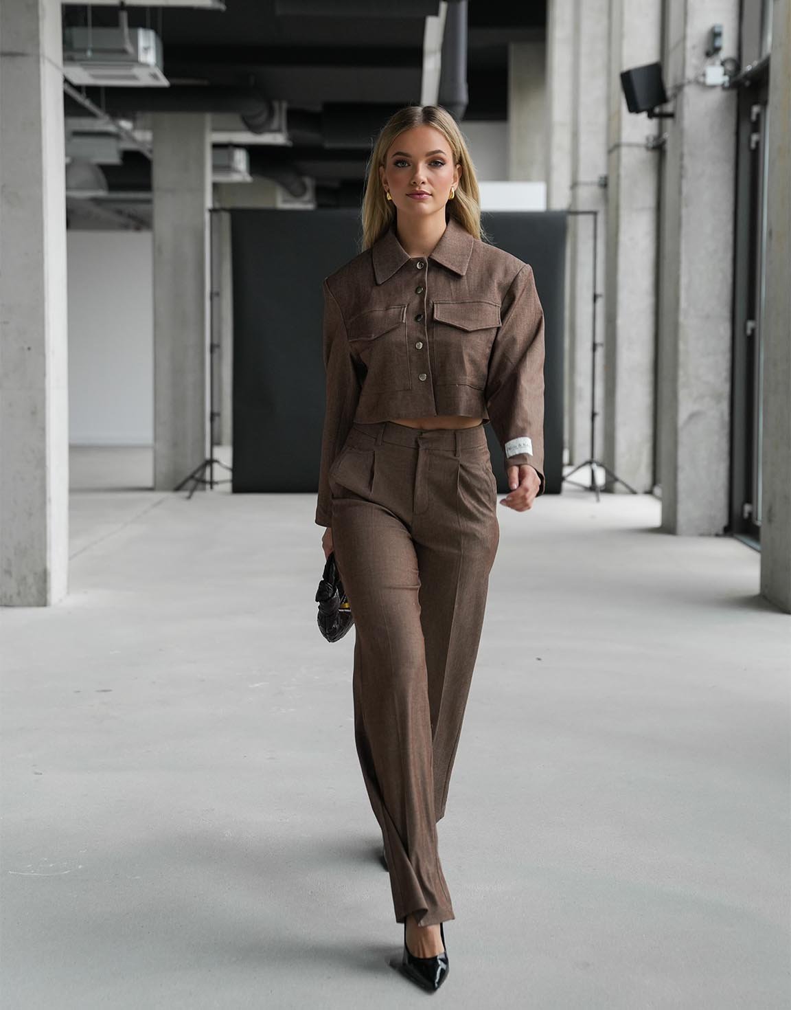 Bruine STUDIO - Pantalon - Olivia & Kate