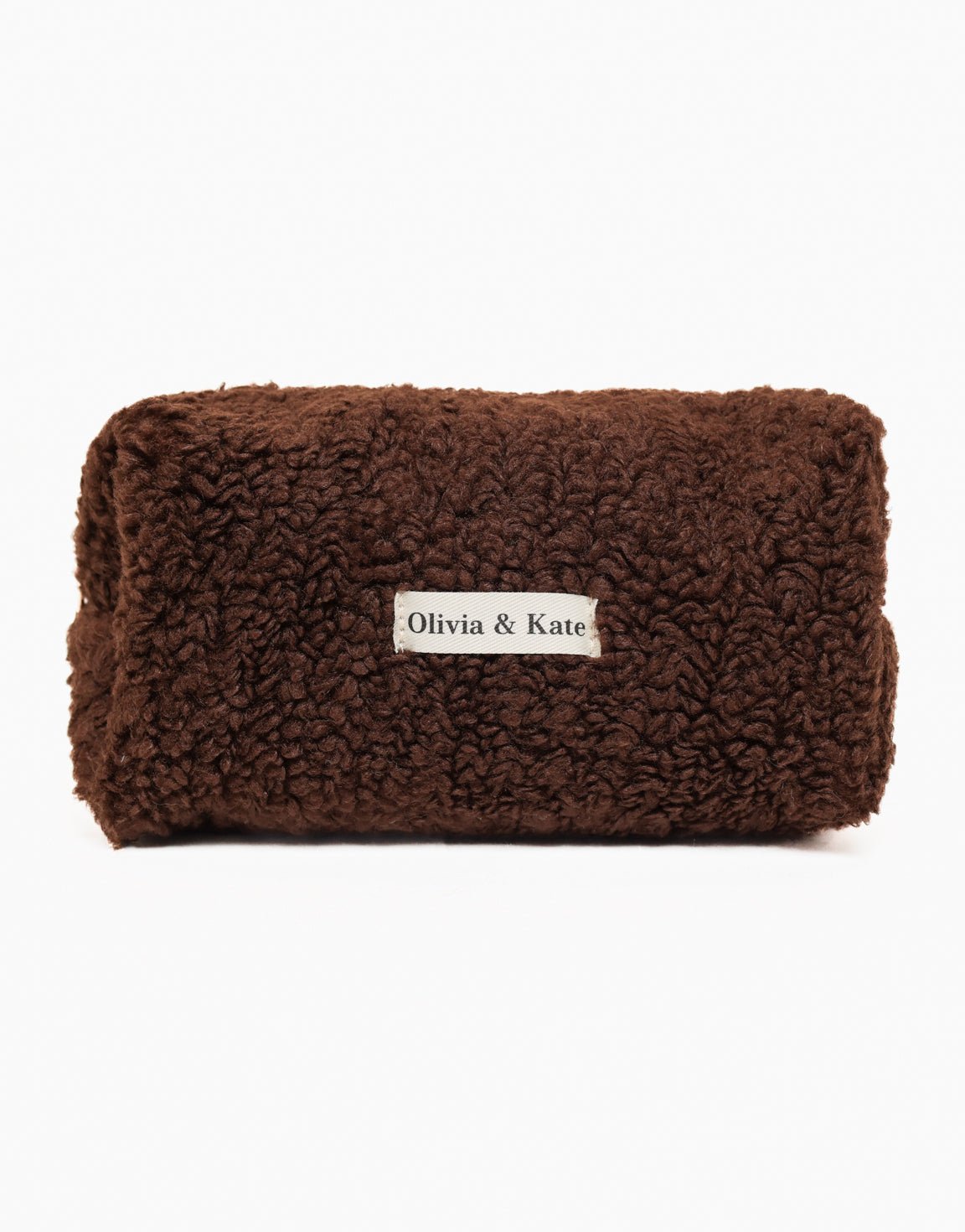 Bruine Teddy Make - up - Tas - Olivia & Kate