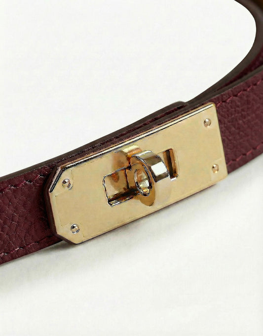 Burgundy Schakel - Riem - Olivia & Kate