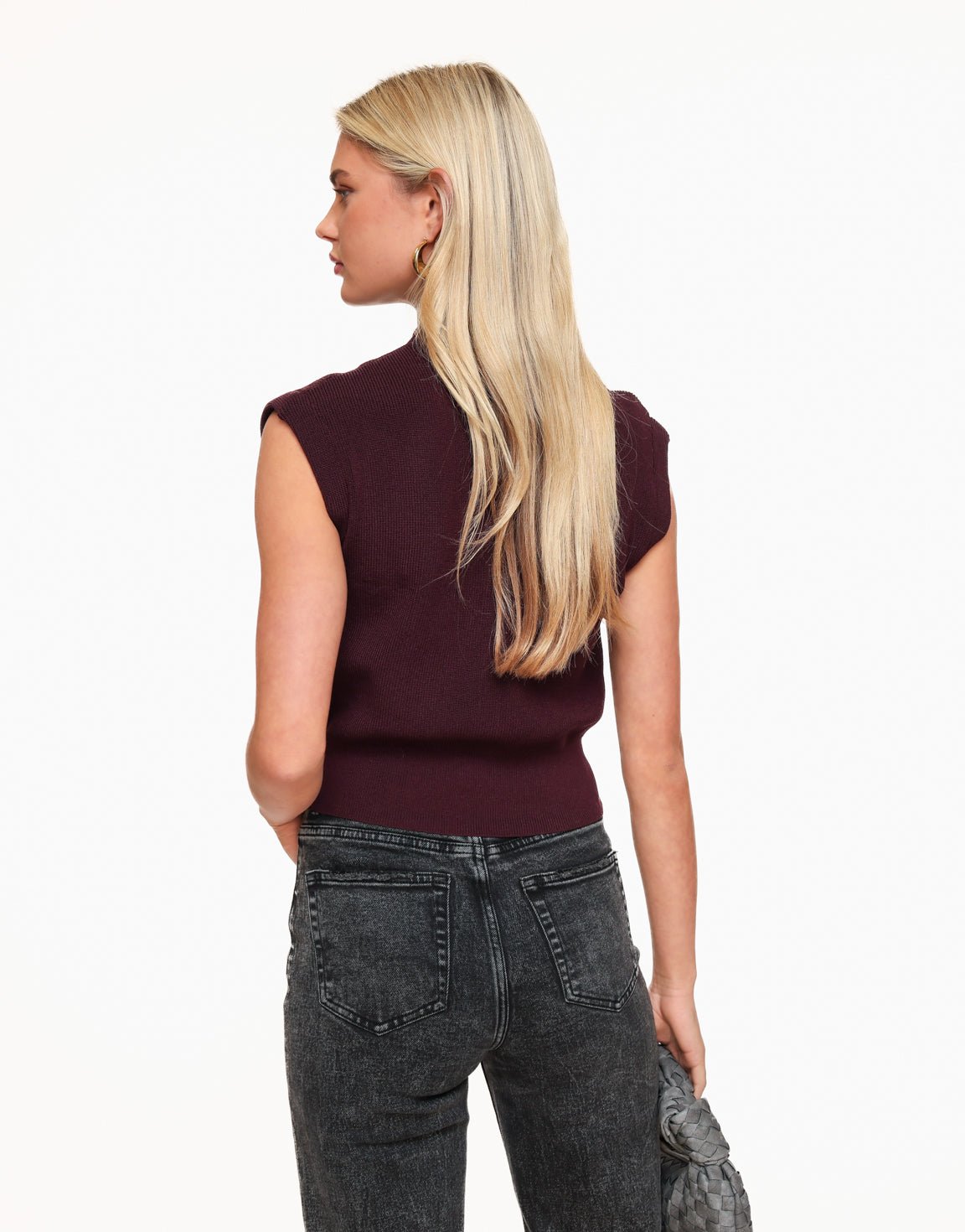 Burgundy Spencer - Top - Olivia & Kate