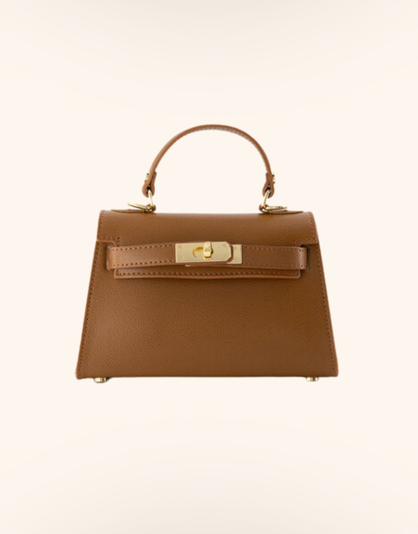 Camel Gouden Detail - Tas - Olivia & Kate