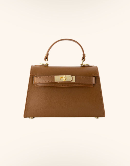 Camel Gouden Detail - Tas - Olivia & Kate