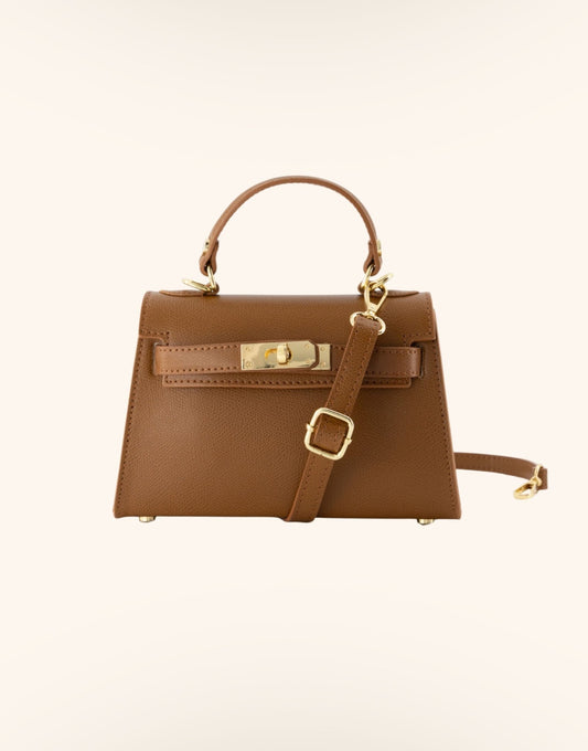 Camel Gouden Detail - Tas - Olivia & Kate