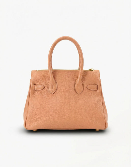 Camel Middel Gouden Details - Tas - Olivia & Kate