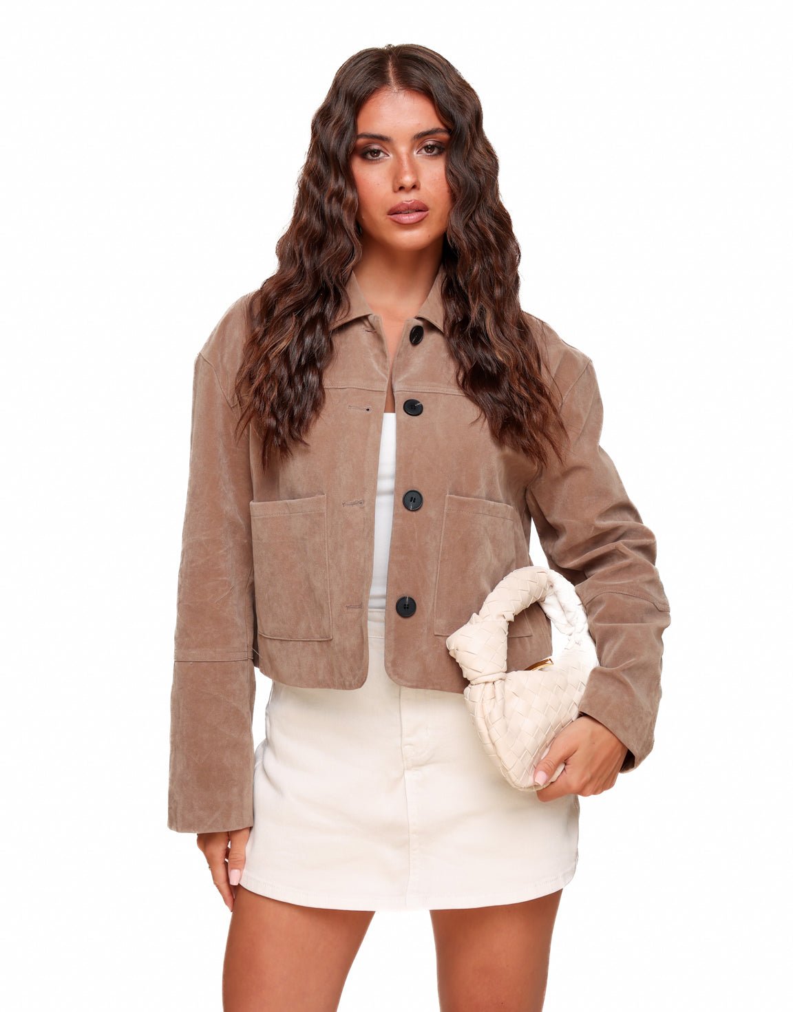 Camel Suede - Jasje - Olivia & Kate