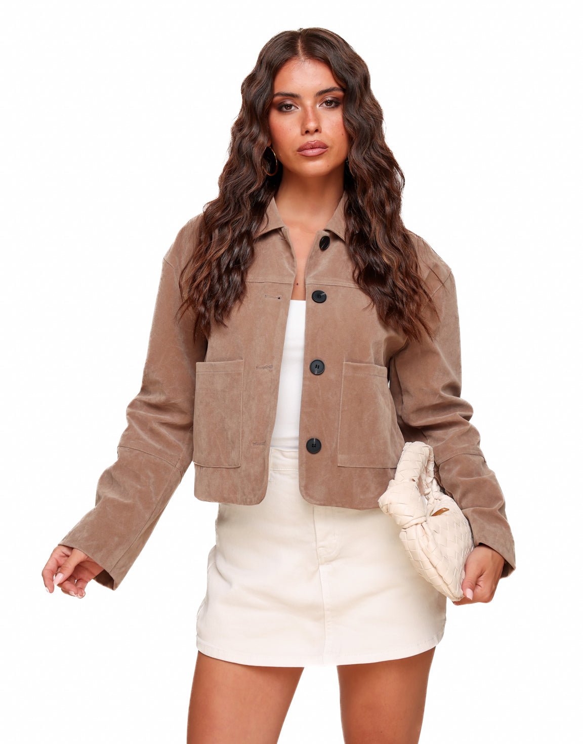 Camel Suede - Jasje - Olivia & Kate