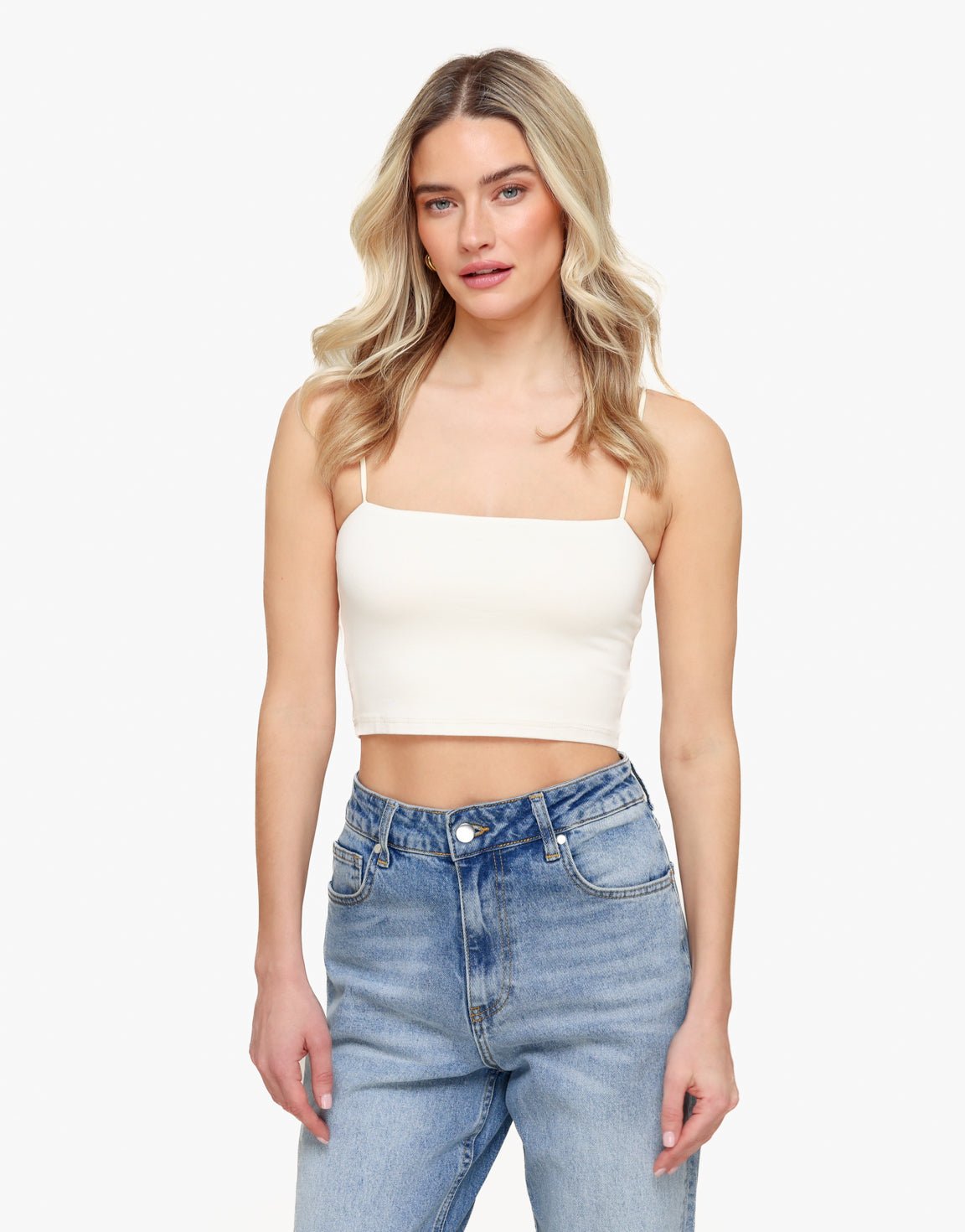 Creme Basic Bandeau - Top - Olivia & Kate