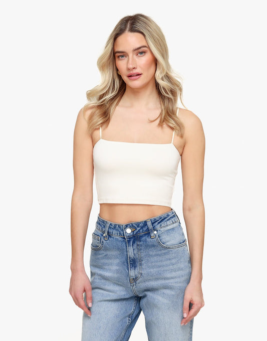 Creme Basic Bandeau - Top - Olivia & Kate