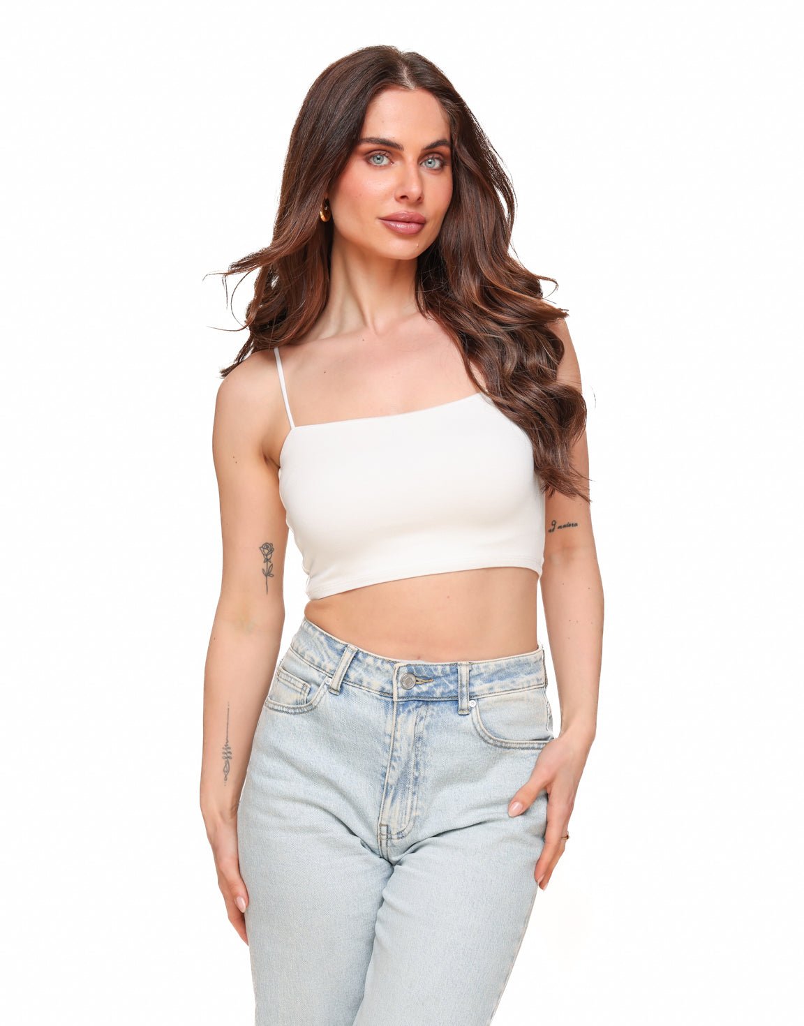 Creme Basic Bandeau - Top - Olivia & Kate