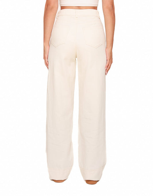 Creme Denim Strikjes - Set - Olivia & Kate