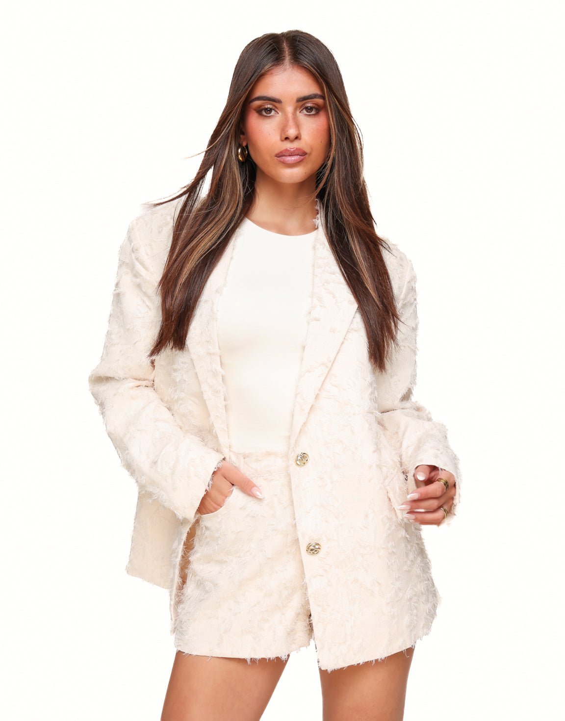 Creme Gedetailleerde - Set - Olivia & Kate