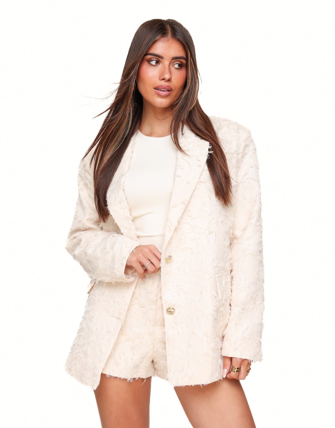 Creme Gedetailleerde - Set - Olivia & Kate