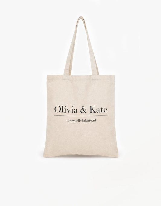 Creme Olivia & Kate Canvas - Tas - Olivia & Kate