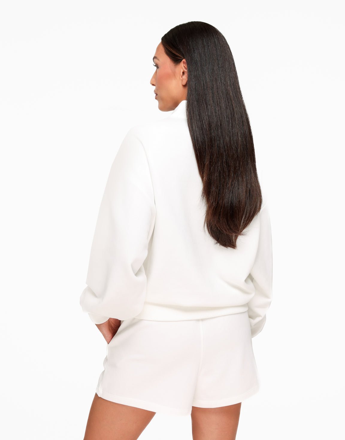 Creme Wijde Hoge Kraag The Sport Edit - Set - Olivia & Kate