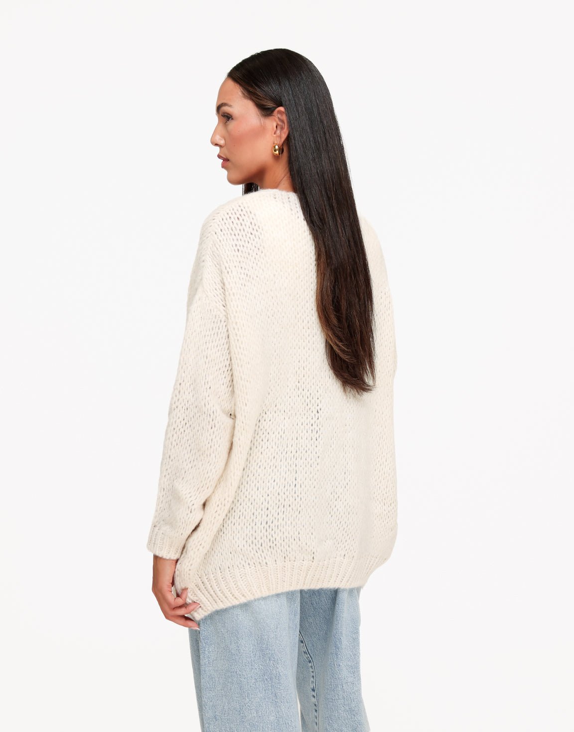 Creme Wollen - Vest - Olivia & Kate